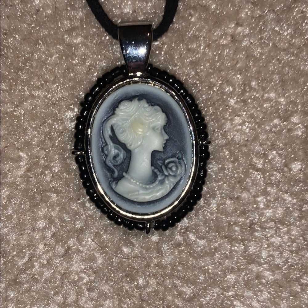 Cameo necklace